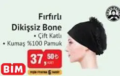 FIRFIRLI DİKİŞSİZ BONE FIRFIRLI DİKİŞSİZ BONE